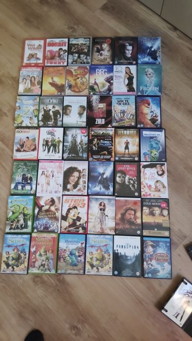 DVD kolekcja 43 płyty angielska wersja super stan