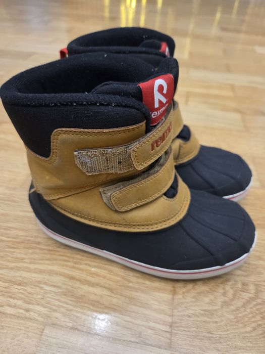 Дитячі зимові черевики Reima Coconi Жовті розмір 32/33 ,