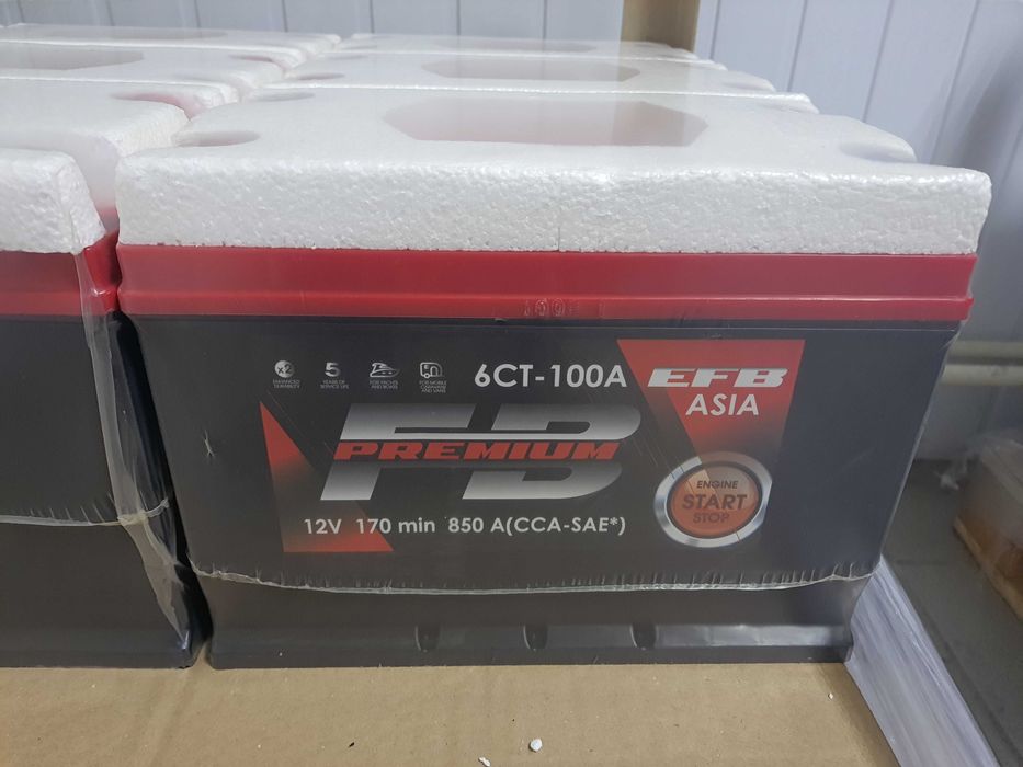 Акб новый FB EFB 100а.ч 850а