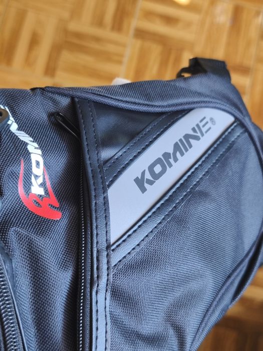 Malta estilo motard de cintura e perna nova.