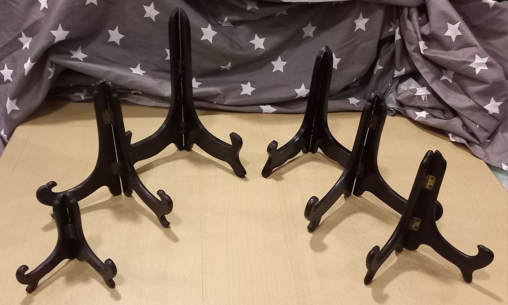 Pianhas - suporte para pratos salvas prata