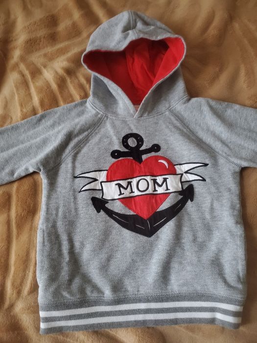 Худи  серого цвета на ребёнка