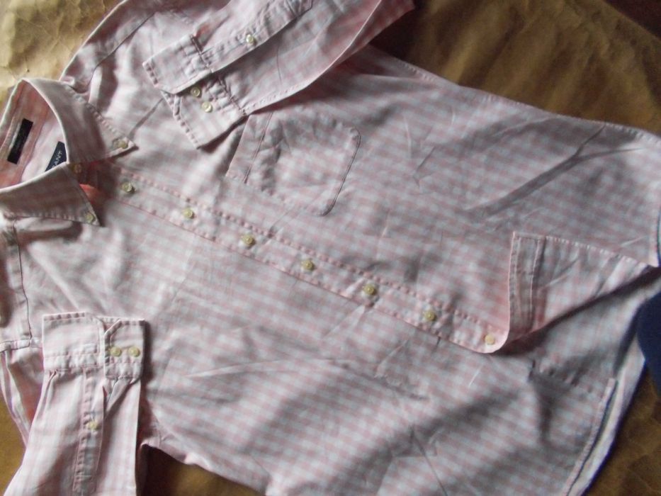 L GANT Premium Pinpoint Twill Nowa Koszula Męska  42,5 cm, Szwecja