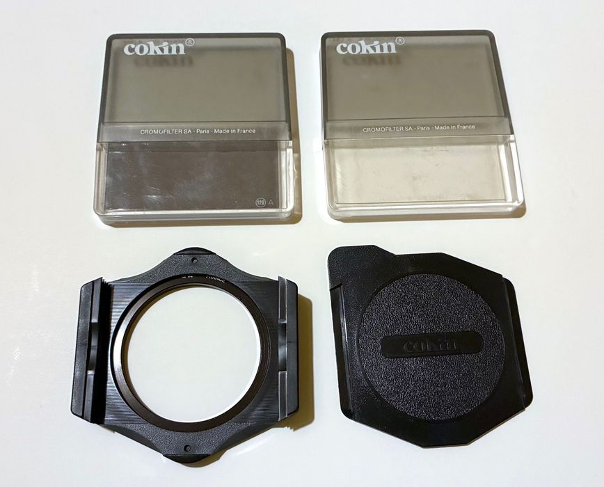 Filtros quadrados Cokin com suporte