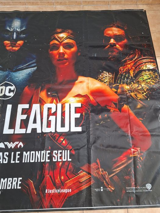 Cartaz cinema Liga Justiça
