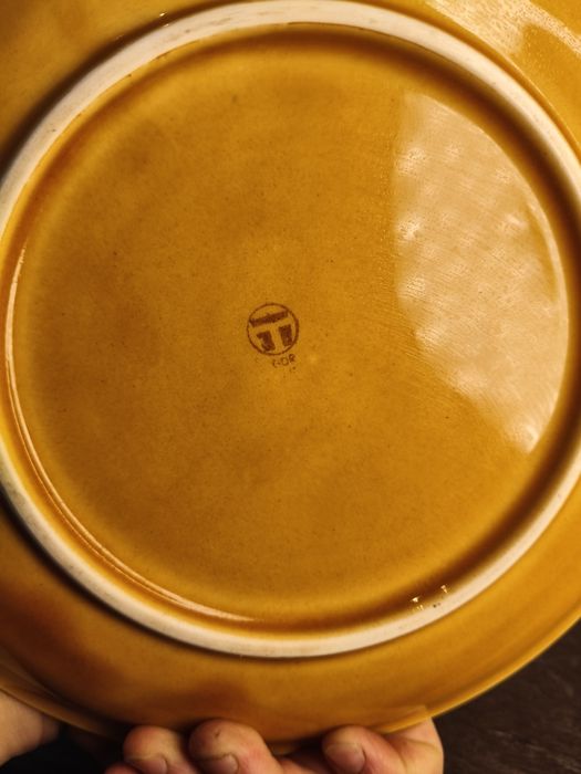 Stary talerz pamiątkowy z traktorem ²¹⁵