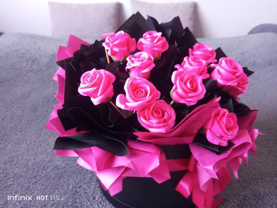 Flower Box wieczne róże