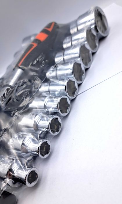 Nowy Zestaw Klucze Nasadki Grzechotka Richmann 1/2 ” 8-32MM