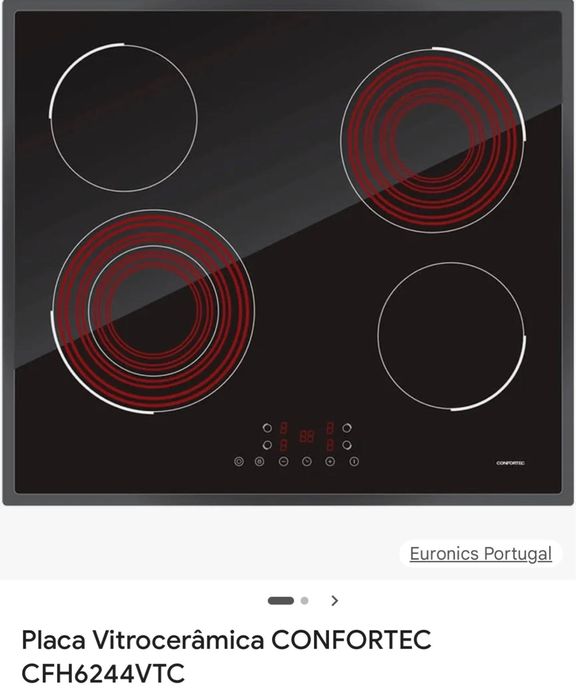 Placa vitriceramica nova