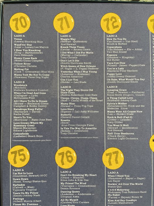 The Sensational 70’s (10 discos)