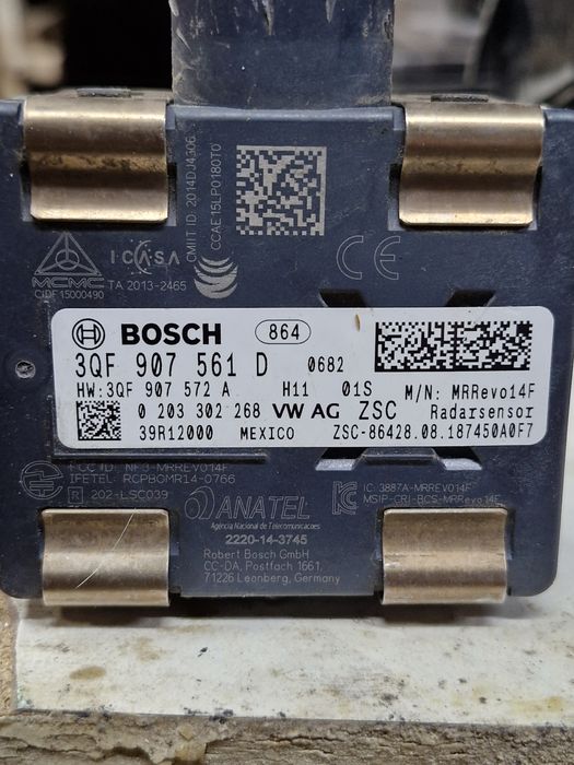 Радар, дистроник 3QF907561D