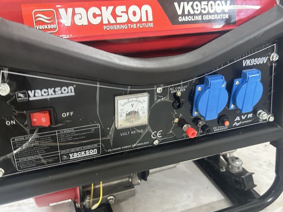 генератор бензиновий vackson vk9500v
