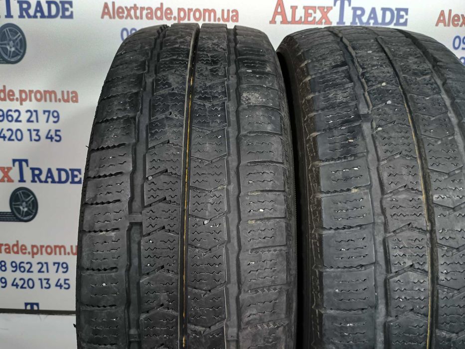 2 шт 215/65 R16C цешка Nexen WinGuard WT1 зимові шини б/у, 7 мм