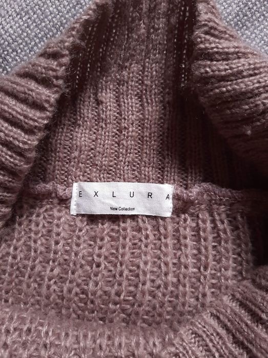 Sweter z dodatkiem wełny/One size/Roz/38/40/42