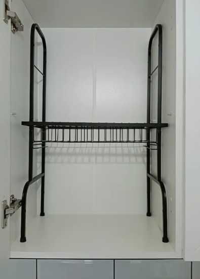 Кухонна сушка сушарка для посуду органайзер три яруси сушилка