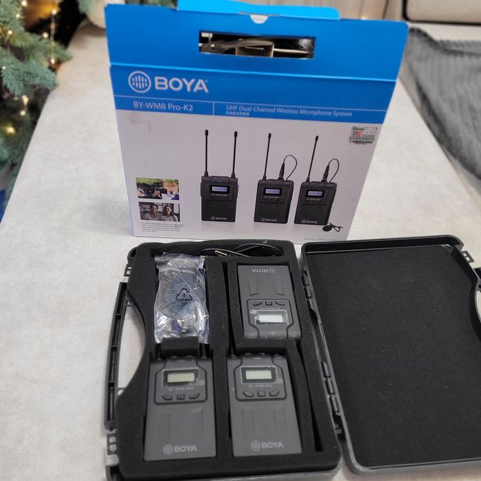 Мікрофонна система BOYA BY-WM8 PRO-K2 



Мікрофонна система