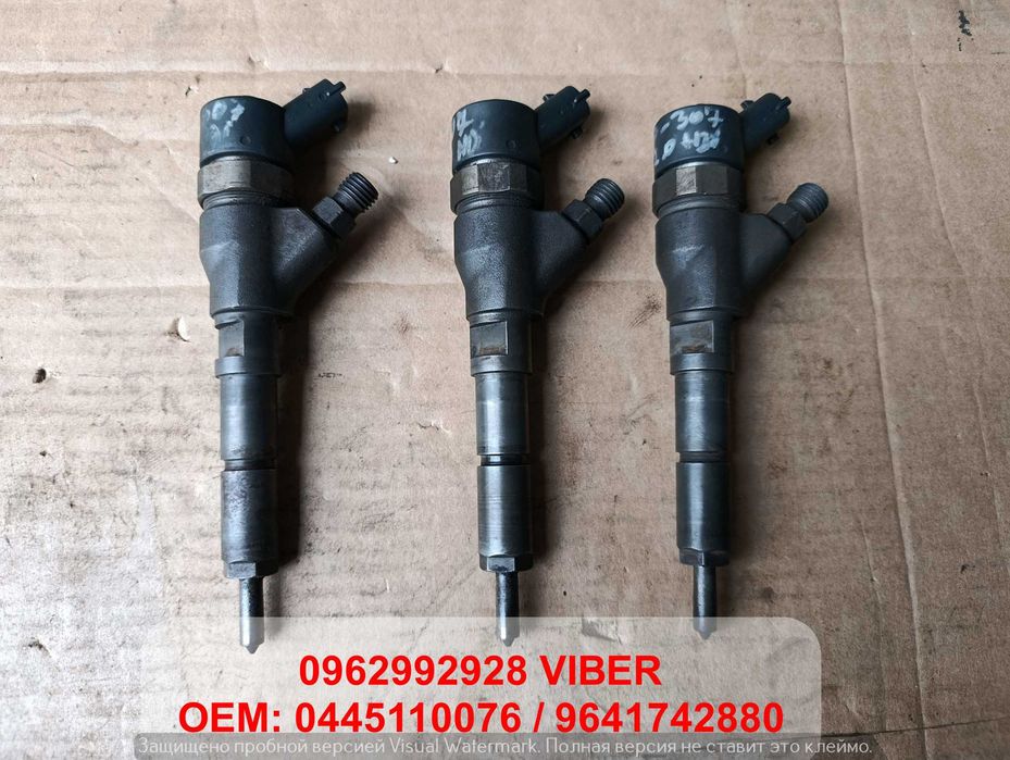 Форсунка Форсунки P 307 407 Expert Berlingo 2.0 0445110076 9641742880