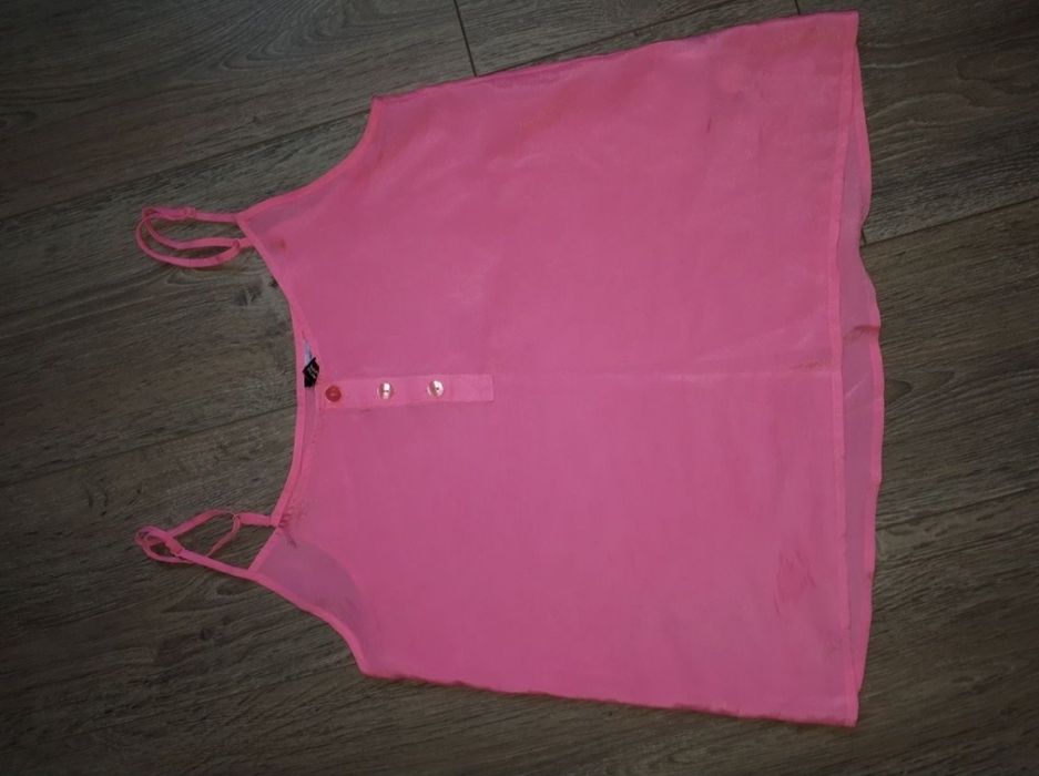 Koszulka na ramiączka top mgielka bluzka H&M