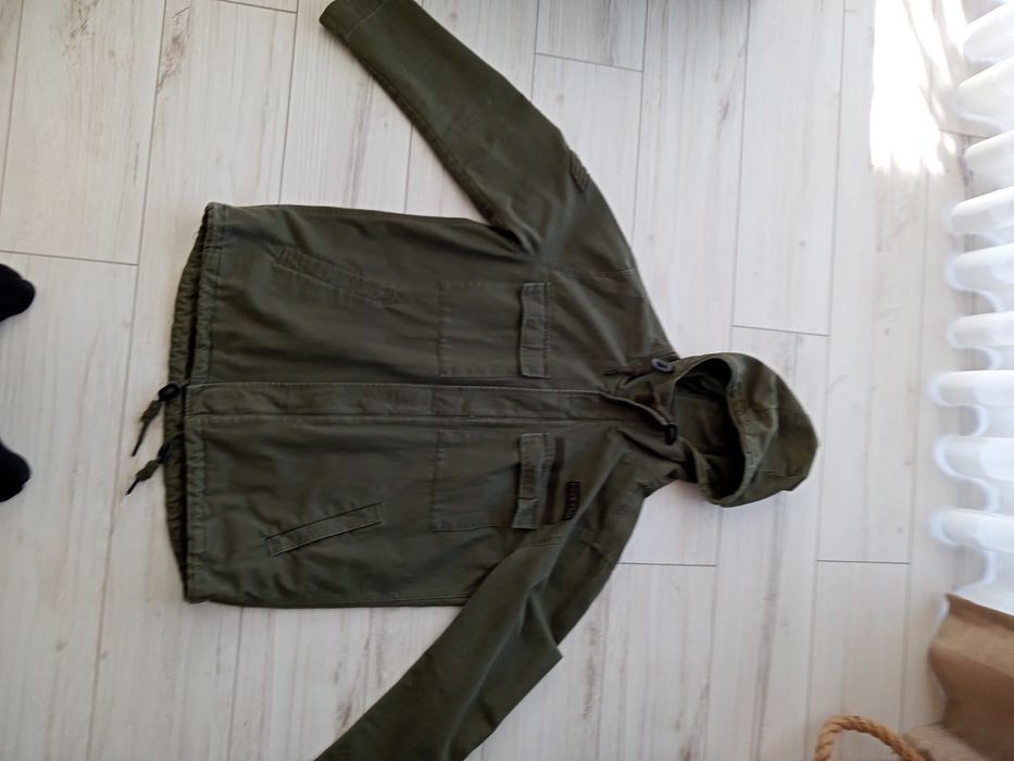 Kurtka wiosenna styl wojskowy xl