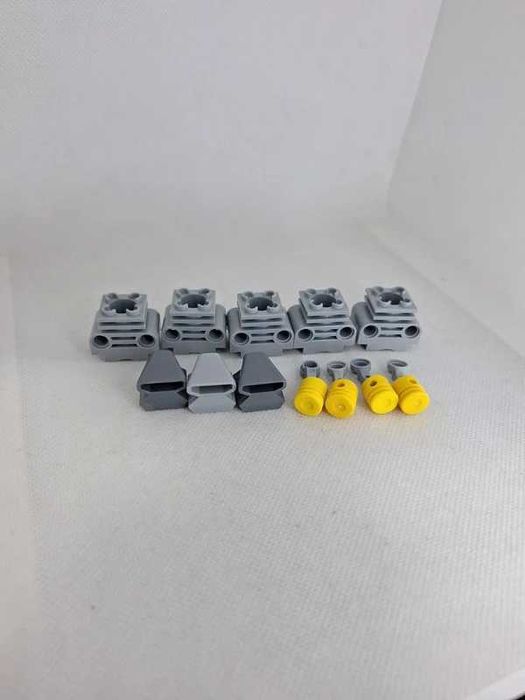 Różne elementy lego, samochodowe