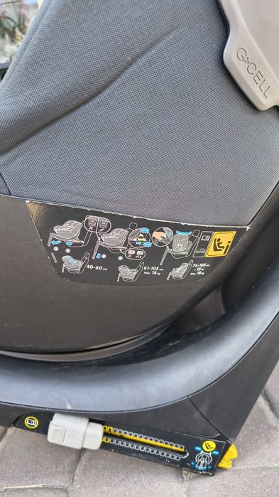 Fotelik samochodowy Mica Maxi Cosi isofix obrotowy