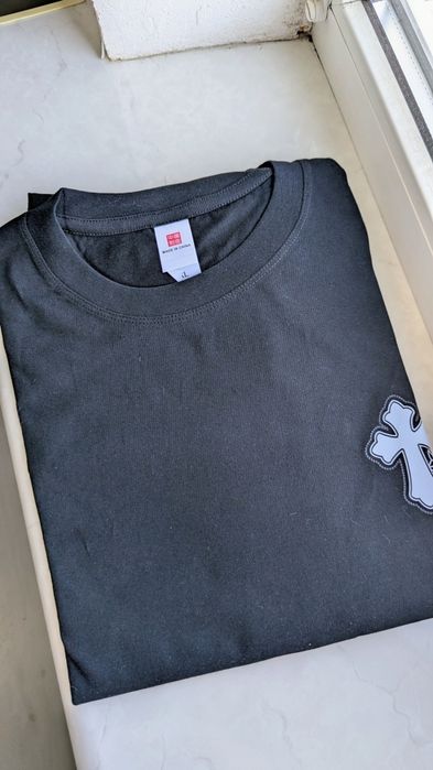 Футболка chrome hearts xl cros