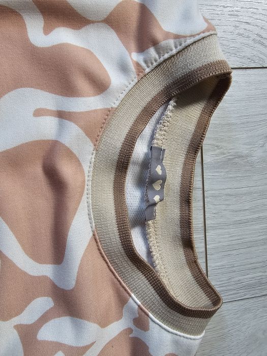 Bluza lekka made in italy ze ściągaczami