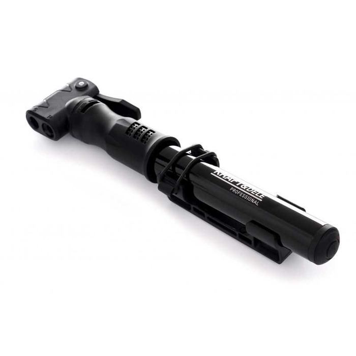 POMPKA ROWEROWA RĘCZNA czarna lekka z uchwytem montażowym KD11821