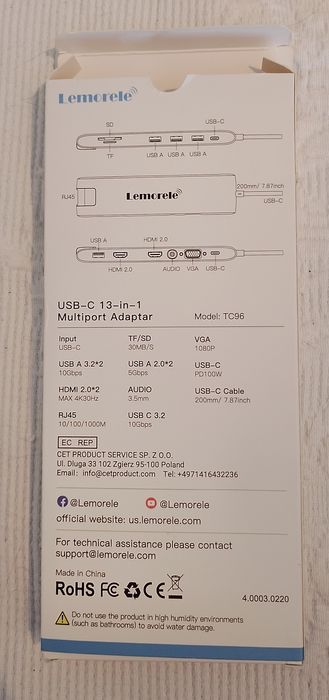 Adaptador usb smartphone