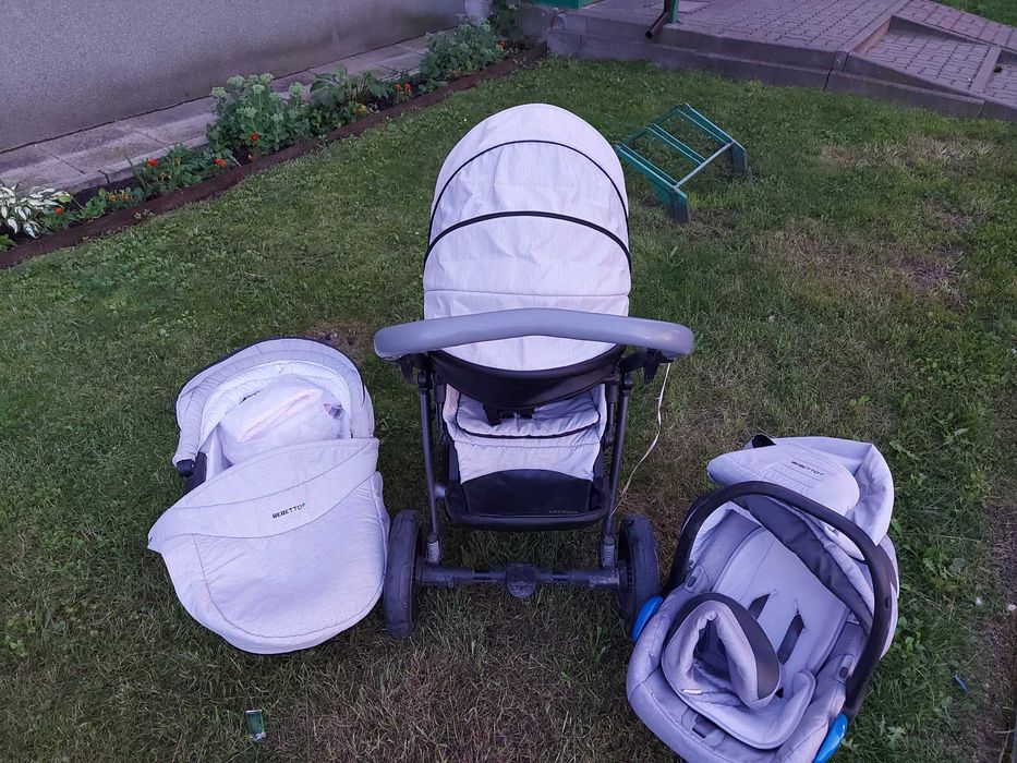 Wózek 3w1 Bebetto Vulcano