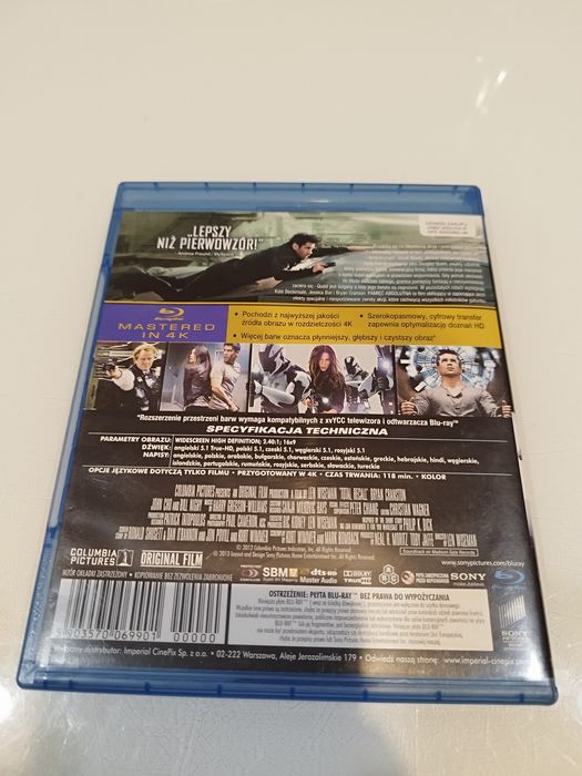 Pamięć Absolutna Mastered IN 4 K Blu-ray Disc