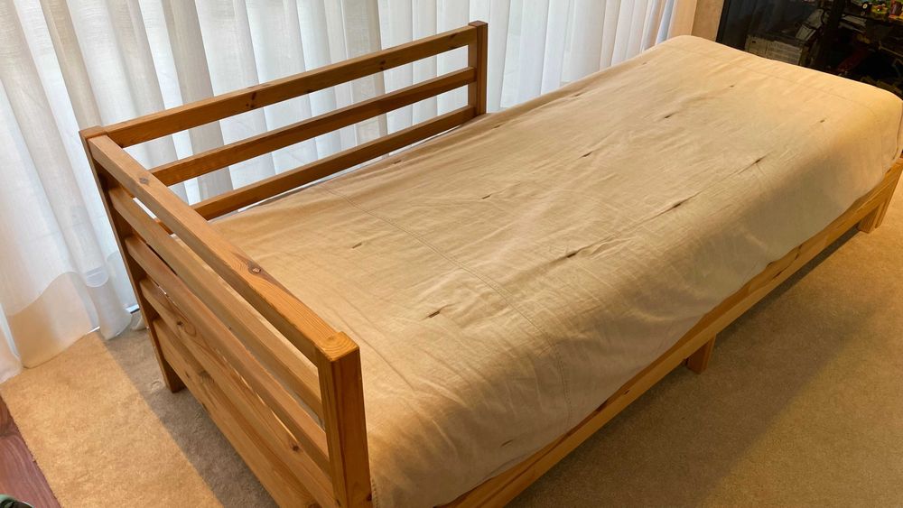 Cama IKEA TARVA bed frame + 2 Colchões 80x200 | Individual/Dupla