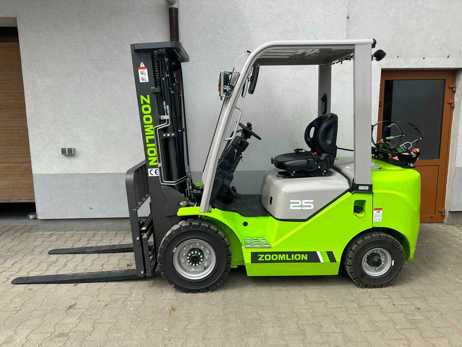 Wózek widłowy Zoomlion FL25, 2,5t, B/G, 2025, Triplex 4,8m, przesuw b.