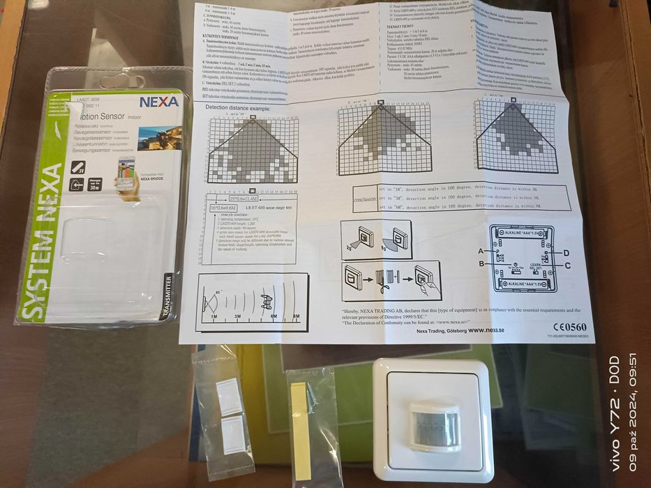 czujnik ruchu bezprzewodowy