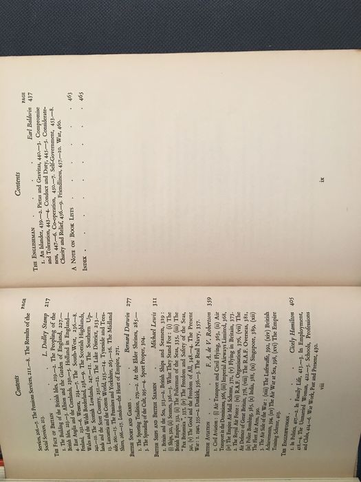 British Life and Thought (1941) / Churchill/ Lawrence da Arábia