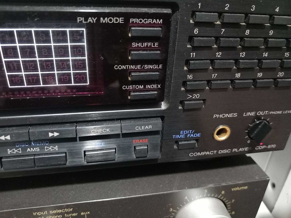 Leitor de CDS Sony CDP-970