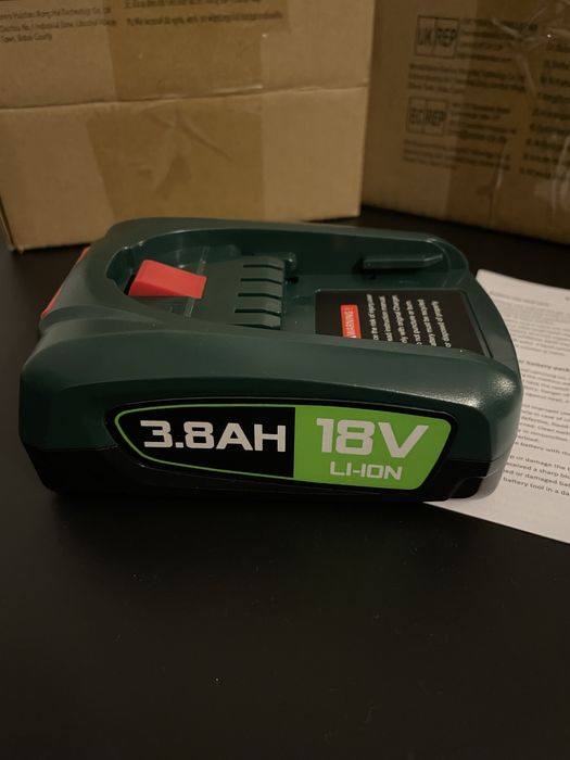 Baterias 18V 3.8Ah– Compatíveis com várias aparafusadoras