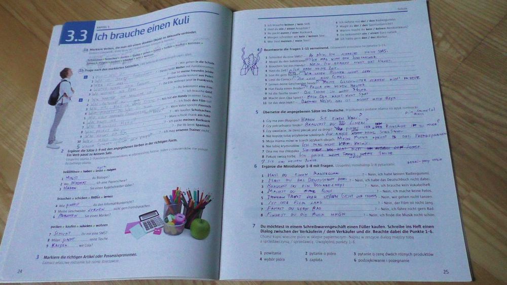 Effekt 1 - j. niem  zesz ćw (częściowo wypełniony)