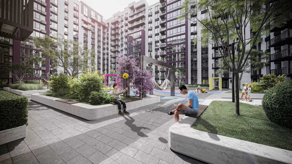 Однокімнатна квартира + Басейн на даху