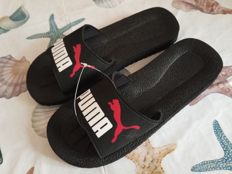 Nowe damskie klapki Puma. Rozmiar 38/39.