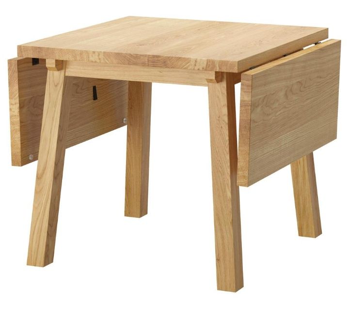 Stół Ikea mockelby stolik drewniany