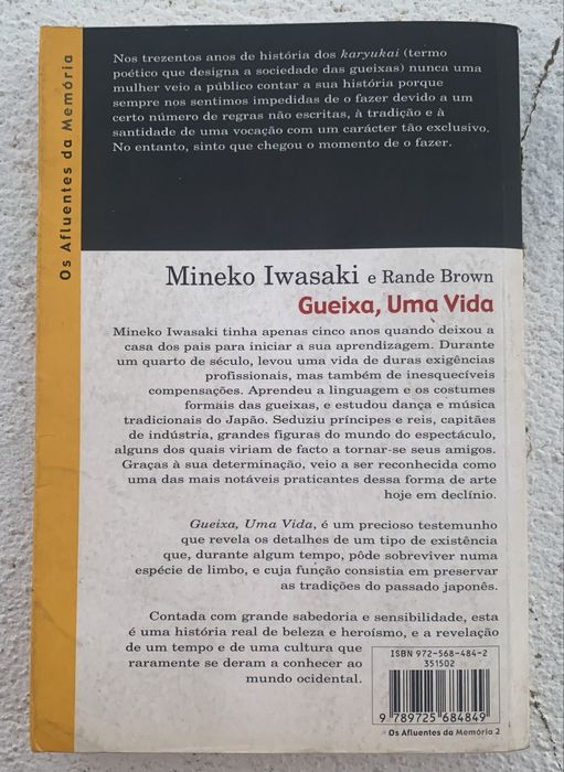 Gueixa, Uma Vida de Mineko Iwasaki