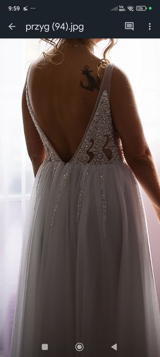 Suknia ślubna biała