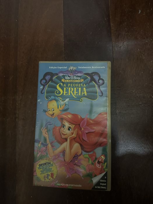 A pequena sereia - Cassete VHS