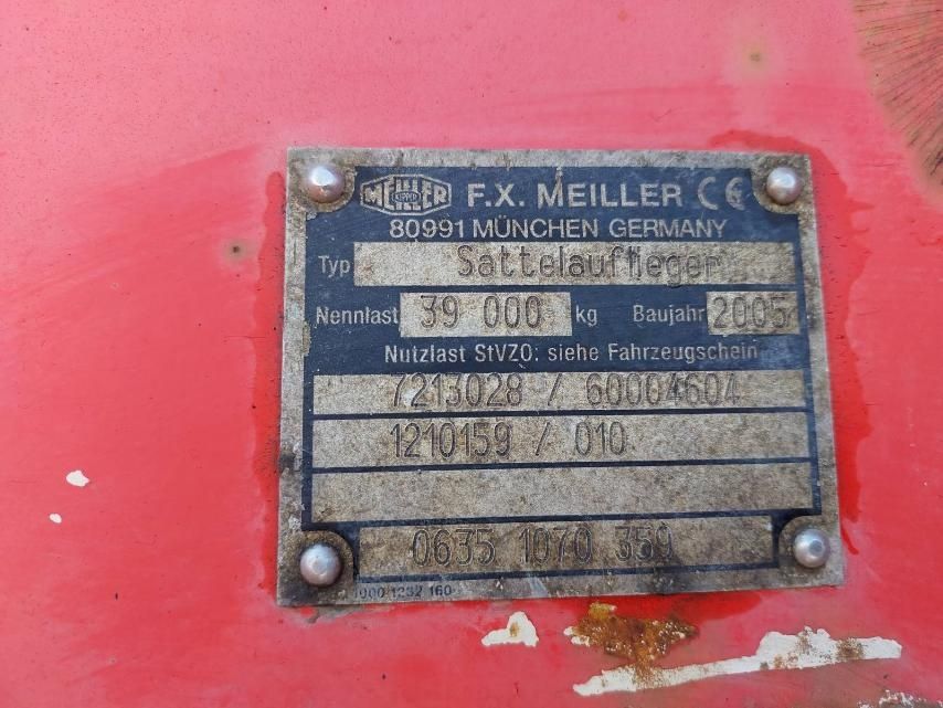 Продам самосвальный полуприцеп Meiller 2005 г.дёшево!