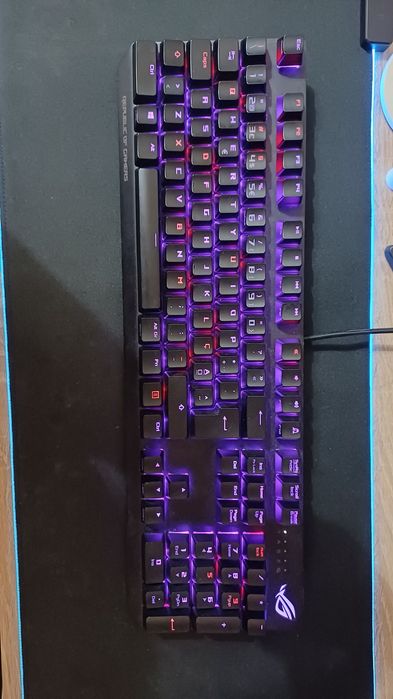 Teclado asus rog strix scope