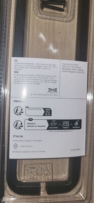 Uchwyt do szafy ikea