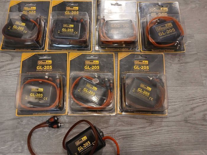 Sinuslive GL-205 filtr antyzakłóceniowy izolator masy RCA