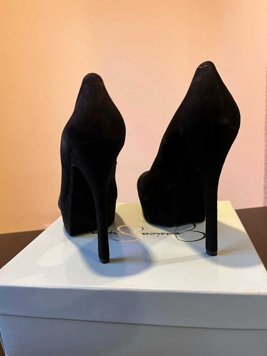 Sapatos Jessica Simpson compensado preto multicolor 39