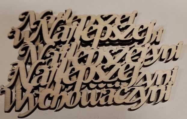 Napis do flowerboxa "najlepszej wychowawczyni"